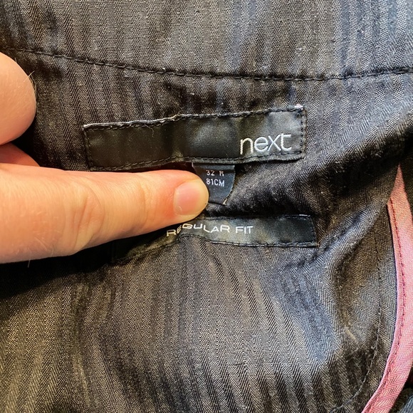 Men’s Next Brand Dress Pants. Size 32R Regular Fit - Picture 3 of 3